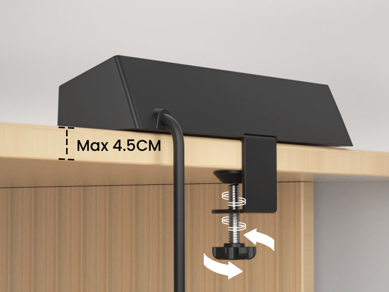 Clamp-on Desk Socket