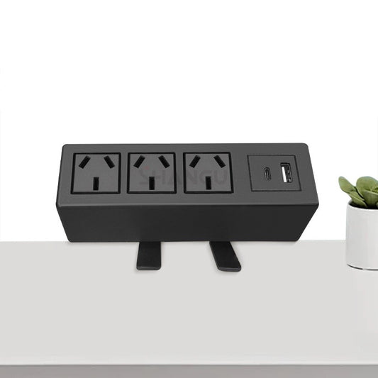 Clamp-on Desk Socket